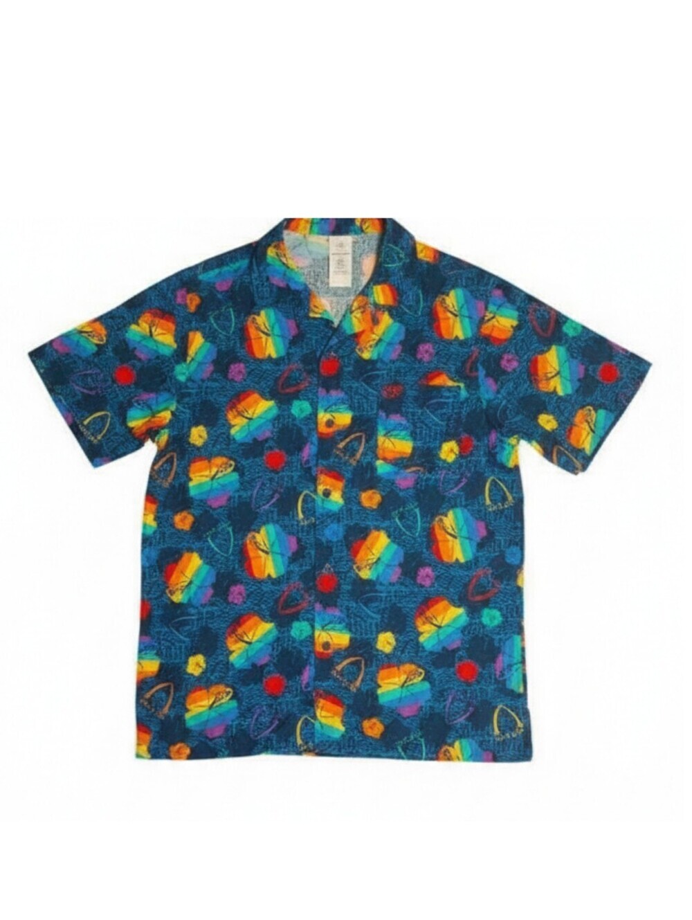 Disney Pride Collection 2022 Button-Up Shirt New with tags unisex M Multicolor